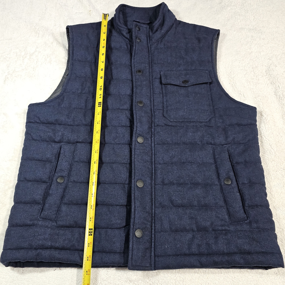 Faherty Teton Valley Vest In Navy Heather  ModeSens - Picture 11 of 11